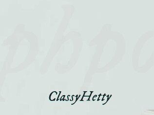 ClassyHetty
