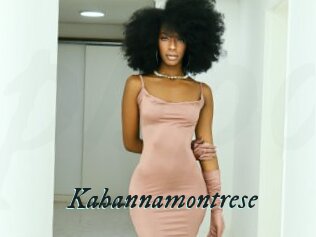 Kahannamontrese