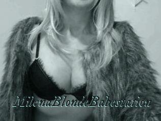 MilenaBlondeBabestation